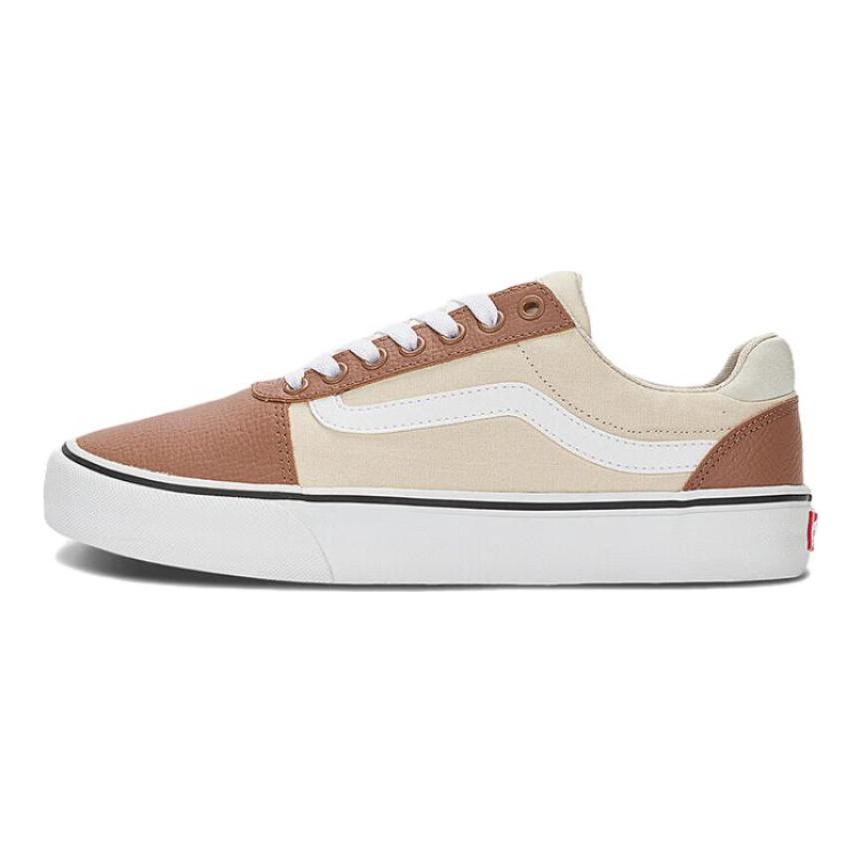 Vans Кеды Ward Deluxe с низким верхом Мужские коричневые белые кроссовки VN000C4UB5X