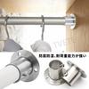 Flange Socket Bracket Support for Wardrobe Rails, Stainless Steel, Hanging Rod Holder, Welded Neck Flange, Wall-Mounted Hanging Rod Support, Pipe Supp