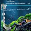 Акриловая трубка-кормушка для аквариума с присоской, кормушка, новая тарелка для кормления креветок