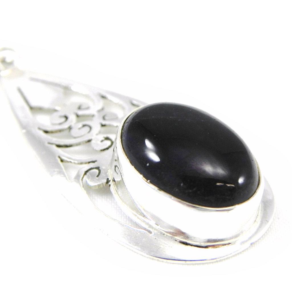 Les Trésors De Lily [H0116] - Silver 'Coliseum' Amethyst Earrings