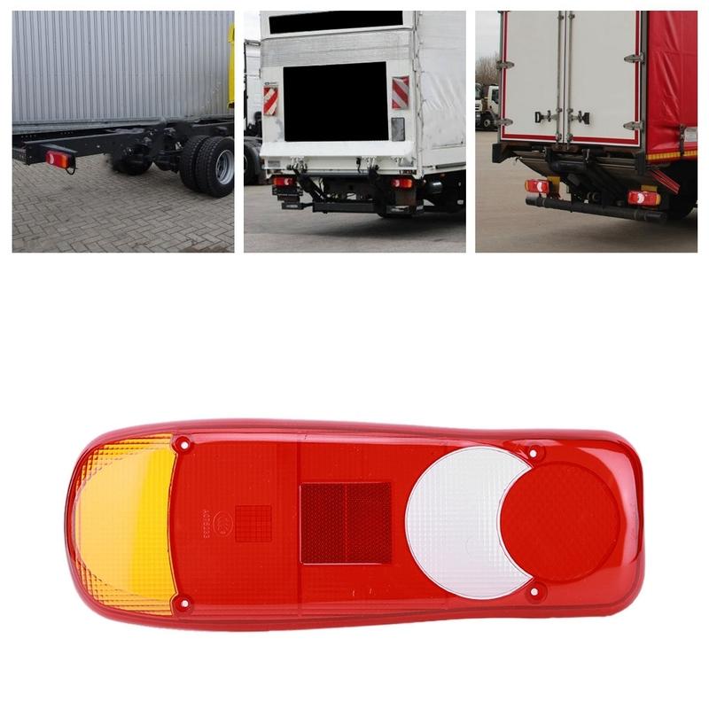 Lorry Tail Light Cover Stop Reverse Rear Light Tail Lights Lamp Cover Shell for Lorry Trucks Trailer Rear Light Cover