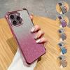 Мягкий чехол из ТПУ с блестками и градиентом для Realme 15 15T 14 14X 13 12 11 Pro + 4G 5G Искрящееся покрытие