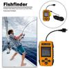 Portable Fish Finder Ice Fishing Sonar Sounder Alarm Transducer Fishfinder 0.7-100m Fishing Echo Ice Fishing Tackle Accessories