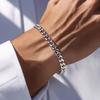 SILVER 925 SOLID Men' Bracelet For Gift Elegant Bracelet