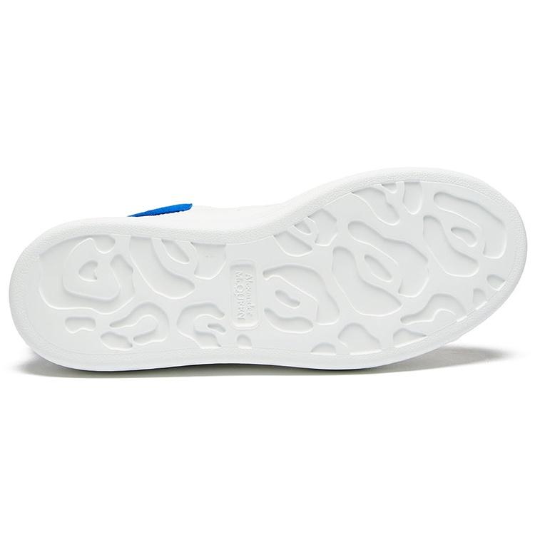 (WMNS) Alexander McQueen Oversized Shoes 'White Royal Blue' Women's 719412WHGP78981