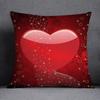 Наволочка для украшения дома на День святого Валентина с узором Купидона, квадратная наволочка, украшение для дома и офиса, наволочка