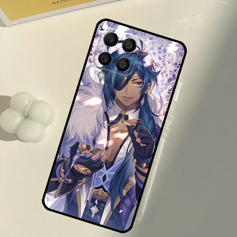 Чехол Genshin Impact Kaeya для Samsung Galaxy M31 M16 M11 M21 M13 M33 M35 M53 M55 M15 M14 M34 M54 M12 M32 M52 M06