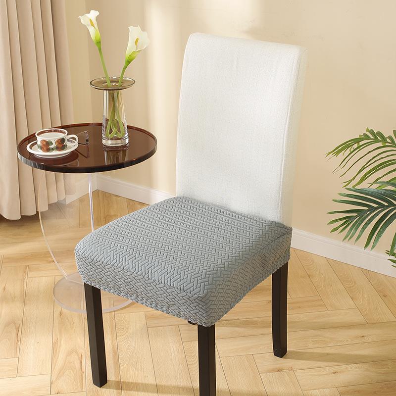 Thickened detachable and washable restaurant chair cover dust cushion cover suitable for bedroom restaurant hotel and banquet protective covers