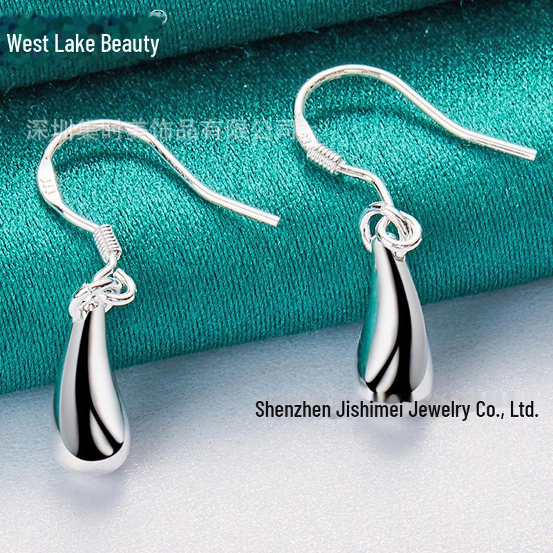 Серебряные серьги-капли для женщин - West Lake Beauty