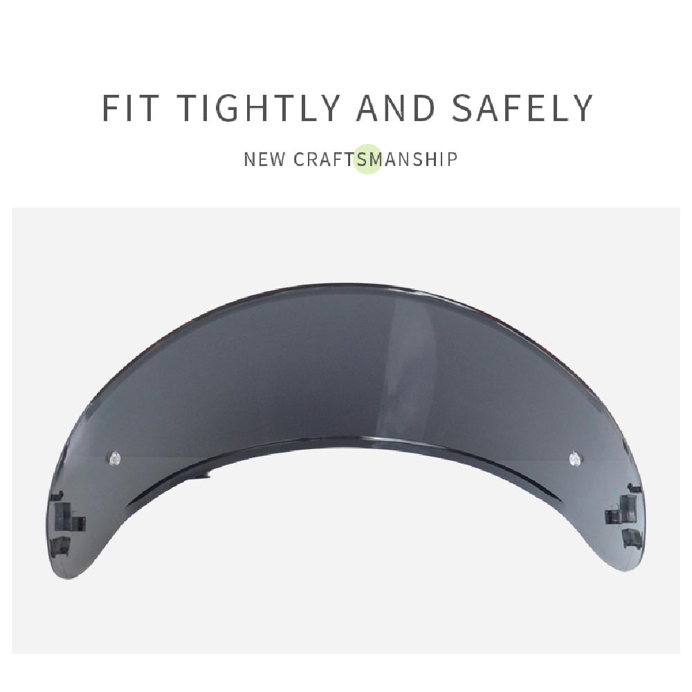 Motorcycle Anti-UV Anti-Scratch Wind Shield Helmets Lens Visor Replacement for