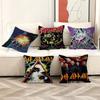 Classic Band D-Def L-Leppard Personalized Picture Text Home Decorative Pillows Household Gifts 45X45Cm