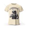 Mens Cosmic Brewery Print T-Shirt Oversized Street Graphics T-Shirt