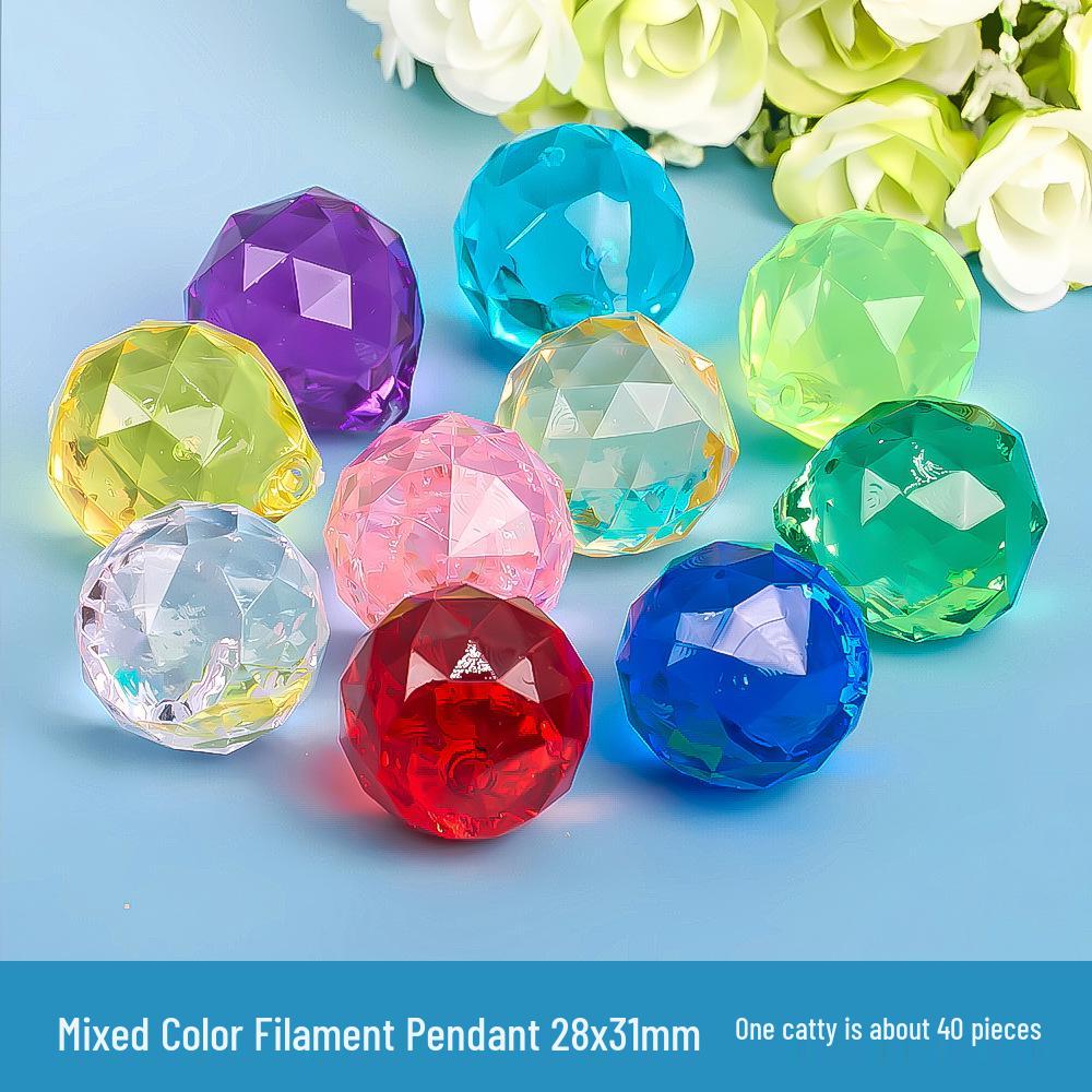 Nezha Acrylic Gem Toy Claw Machine Pendant - Amusement Park Accessory