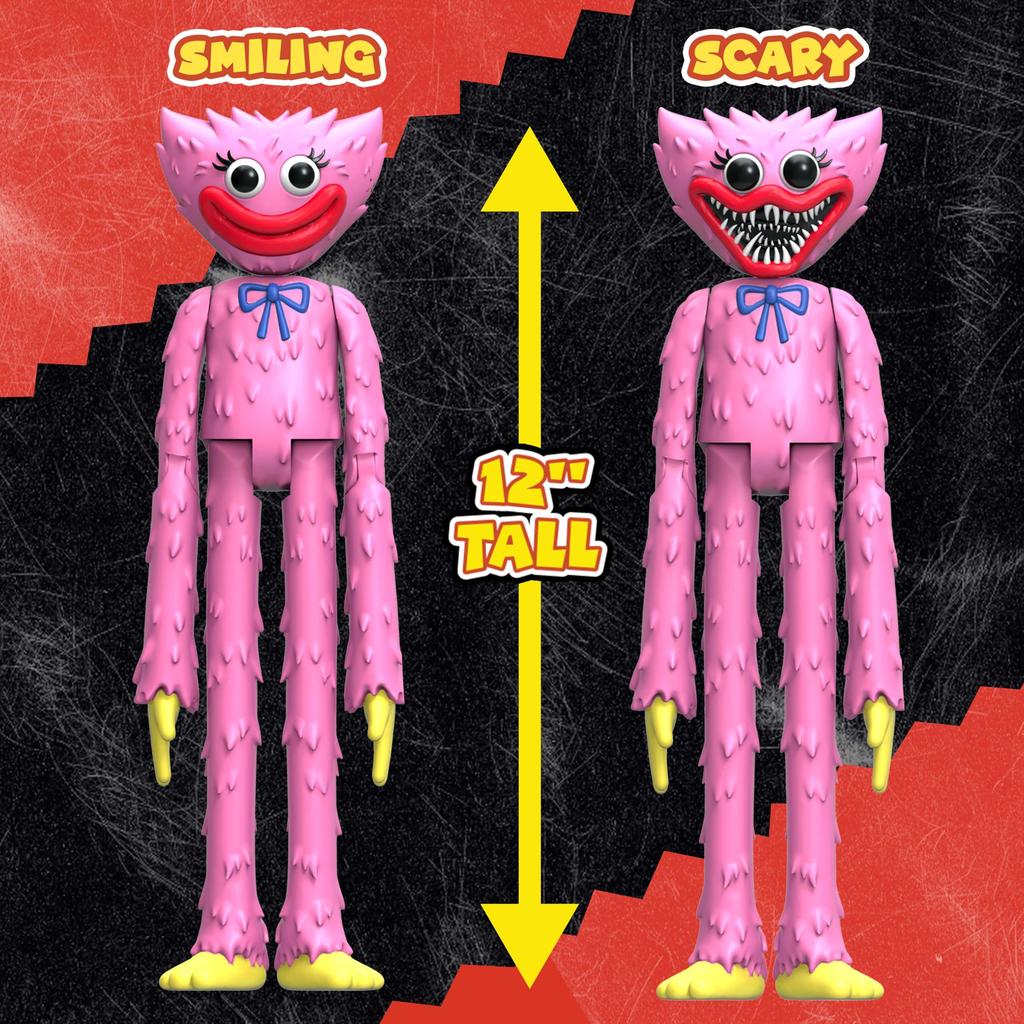 Poppy Playtime Kissy Missy Deluxe Action Figure Inches Series - Face-Changing (12 Tall, 1) [Officially Licensed]
