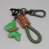 French Bulldog Key Chain Handmade Keychain High Quality Keyrings  for Women Men