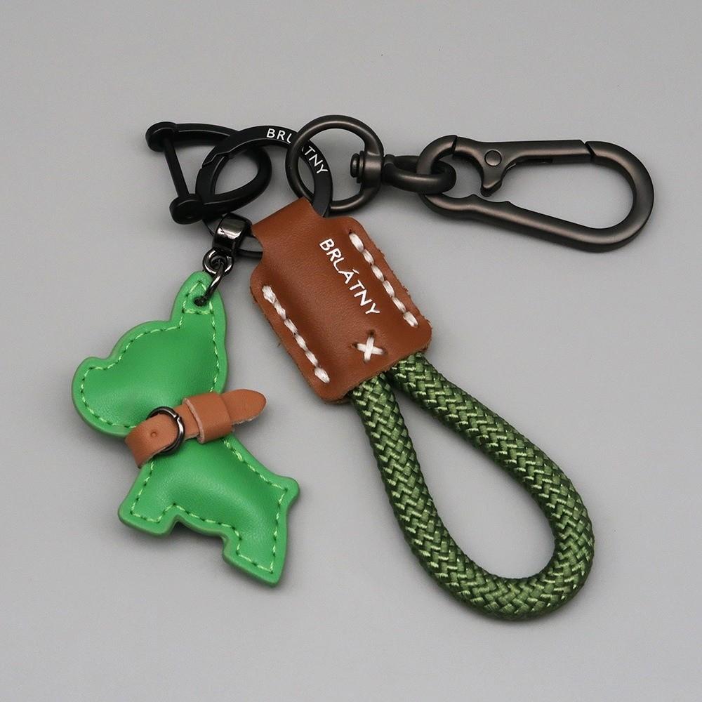 French Bulldog Key Chain Handmade Keychain High Quality Keyrings  for Women Men