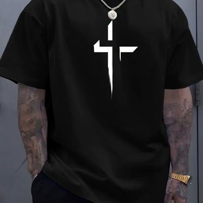 Летние мужские повседневные свободные брюки из чистого хлопка большого размера Cross Creat