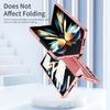For Samsung Galaxy Z Fold6 5G Case Hinge Protection PC Phone Cover with Kickstand