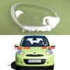 For Nissan March 2010 2011 2012 2013 2014 2015 Headlight Cover Headlamp Shell Lens Lampshade Transparent Shade Mask Plexiglass