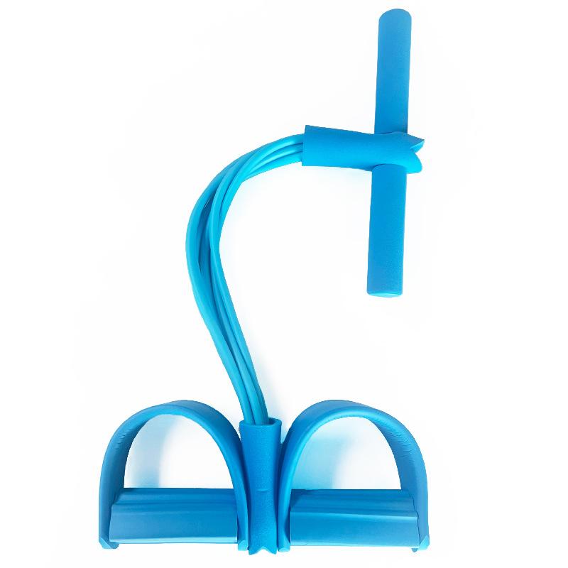 6 трубок/4 трубки, съемник педали, натяжная веревка, тренажер для брюшного пресса, эластичная веревка для фитнеса, тянущая веревка для сидения, домашний тренажерный зал, спортивное тренировочное оборудование