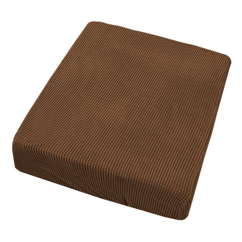 Stretchy Couch Seat Cushion Cover Soft Hand-feeling Easy To Fit Furniture Protector