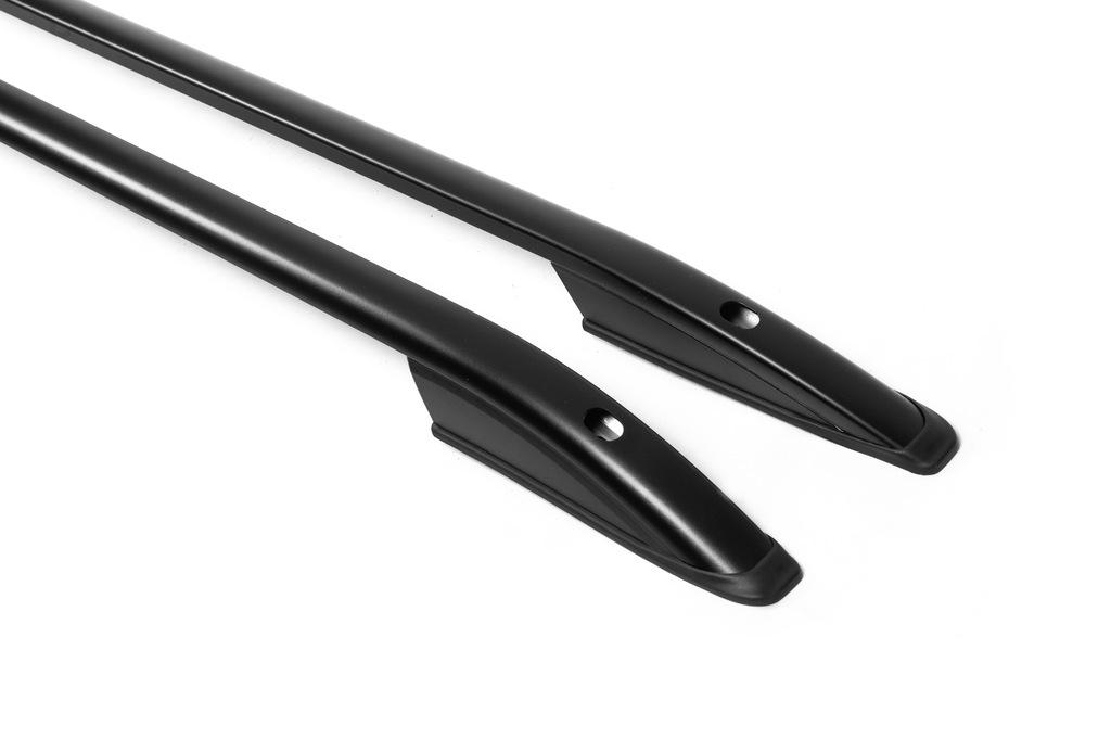 Рейлинги Skyport (2 шт, черные) Короткая база для Ford Custom 2013-2022 гг