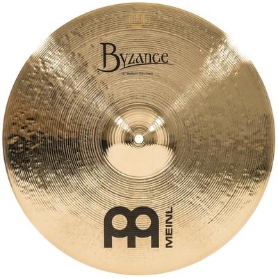 MEINL Byzance Brilliant Series Crash Cymbal Medium Thin Crash 16" B16MTC-B []