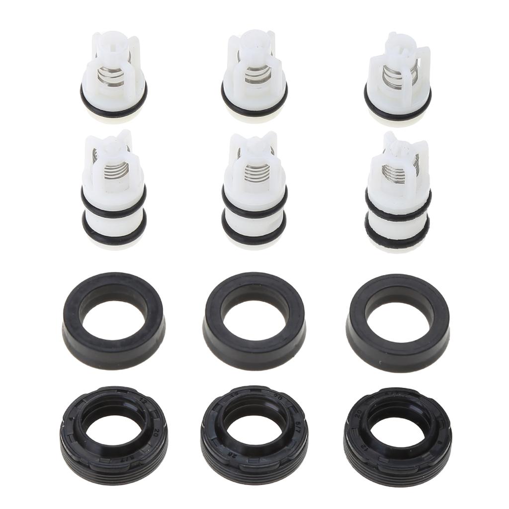 Бытовой насос высокого давления Комплект для ремонта головки мойки Уплотнительное масло Обратные клапаны Машина для чистки Детали водяного насоса Аксессуары