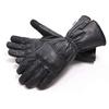 Degner Winter Leather Gloves, Black/Black, Medium, WG-44