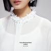 Veromoda Элегантная блузка с цветочным воротником