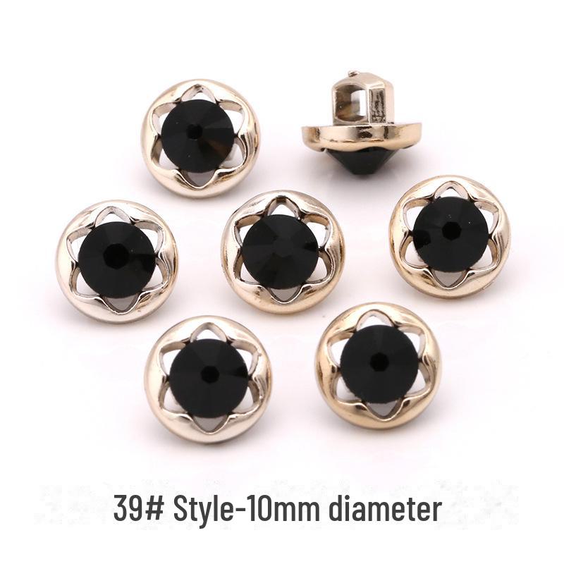 Женские ароматные круглые жемчужные декоративные пуговицы - пластиковые пуговицы для рубашки, пришитые вручную