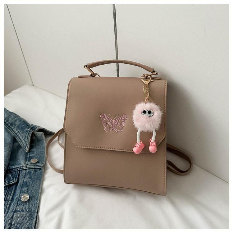 New Arrival Large Capacity Embroidered Butterfly Shoulder Bag For Students