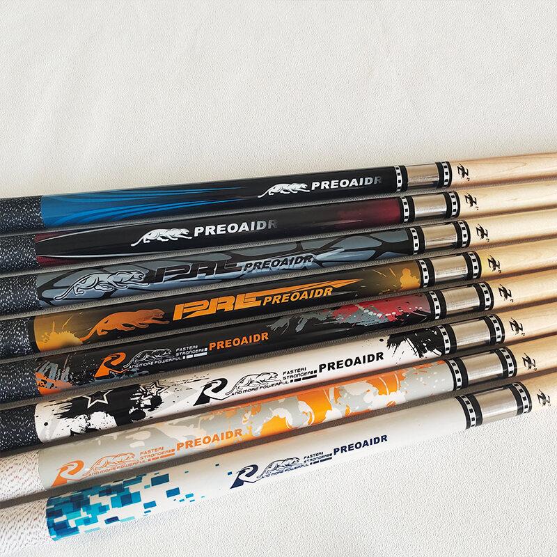 Кии для бильярда Stick 1/2 Split Maple Pool Cue 8 Ball 9 Ball PREOAIDR 11.5mm 13mm Бильярдный кий с аксессуарами
