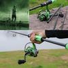 Fishing Rods 2.1/2.4M Portable Carbon Fiber Spinning Fishing Pole Travel Saltwater Freshwater Rod