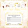 24 Pieces 5 x 7 Inch Certificate of Authenticity Gold Foil Premium Certificates for Valuations Collectibles and Artwork Gifts for Artists Artisans