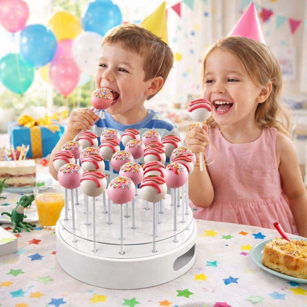 Clear Acrylic Cake Pop Stand Round Dessert Stand Display Stand Cake Pop Display  Party Table Decor