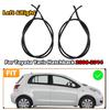Для Toyota Yaris Хэтчбек 2006-2014 Автомобильная резиновая уплотнительная накладка на водосток боковой части крыши Черная 2 шт.