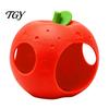 Betta Fish Tank Decor Accessories Fruit Aquarium Hide Cave, Apple Pitaya Hideout, 3D Safe Cave for Small Printed Decorative And Shrimp Stress
