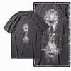 Coolmind MAE 100% cotton wolf printed Exclusive graphic men T shirt big size streetwear men tshirt for men t-shirt tee shirts