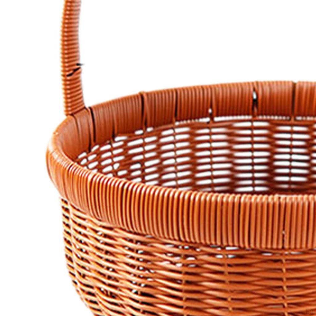 Корзина с фруктами, цветочные корзины, корзина для покупок, сервировочная корзина, фермерская корзина для пикника, плетеная для конфет