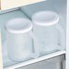 Thickened Double Wall Freezer Ice Mugs PET/PP Freezer Beer Mugs Ice Cold Beer Glass  Refrigerator