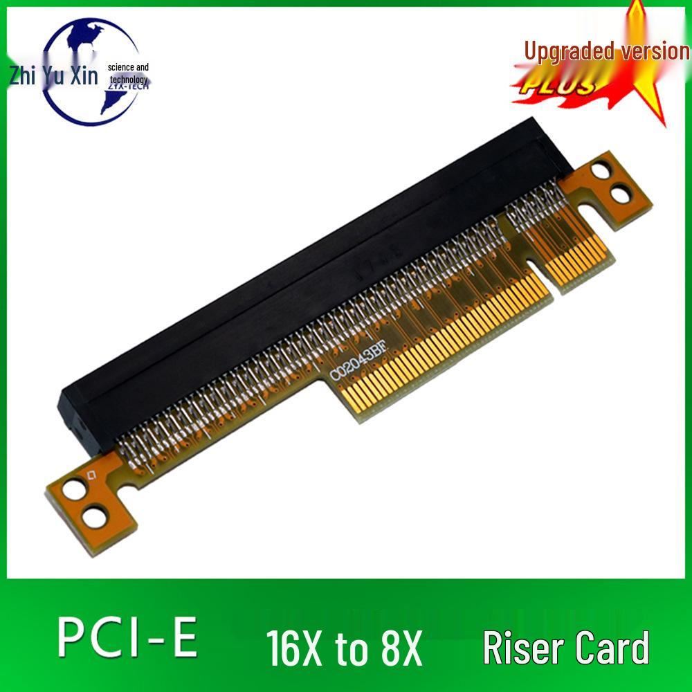 Улучшенный PCI-E адаптер: Карта преобразования 4X в 16X, 16X в 8X