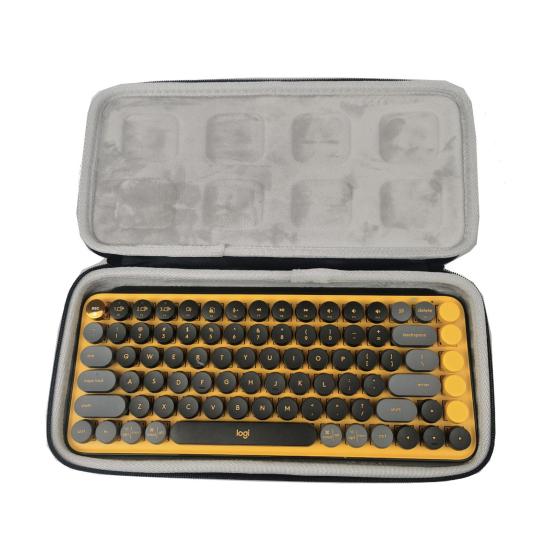 Сумка для хранения клавиатуры для Logitech K380 Ударопрочный Пылезащитный Водостойкий EVA-чехол Защитный чехол для переноски беспроводных клавиатур