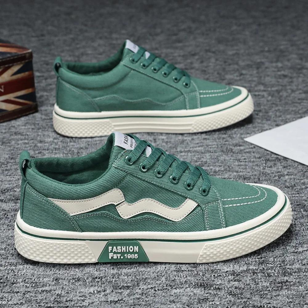 Мужские парусиновые кроссовки Модные кроссовки Студенческие повседневные вулканизированные туфли Весна Новинка Tenis Masculino Мужская обувь