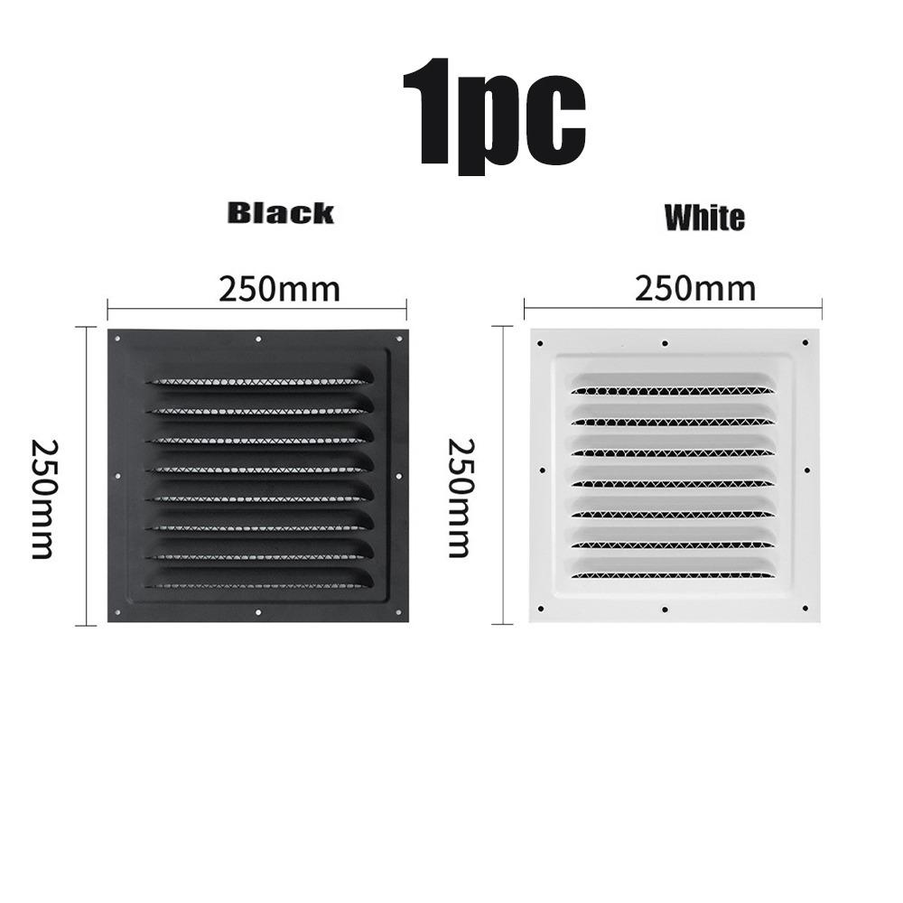 Metal Air Vent Grille Stainless Steel Louver Vents Net Cover Ventilation Cover Window