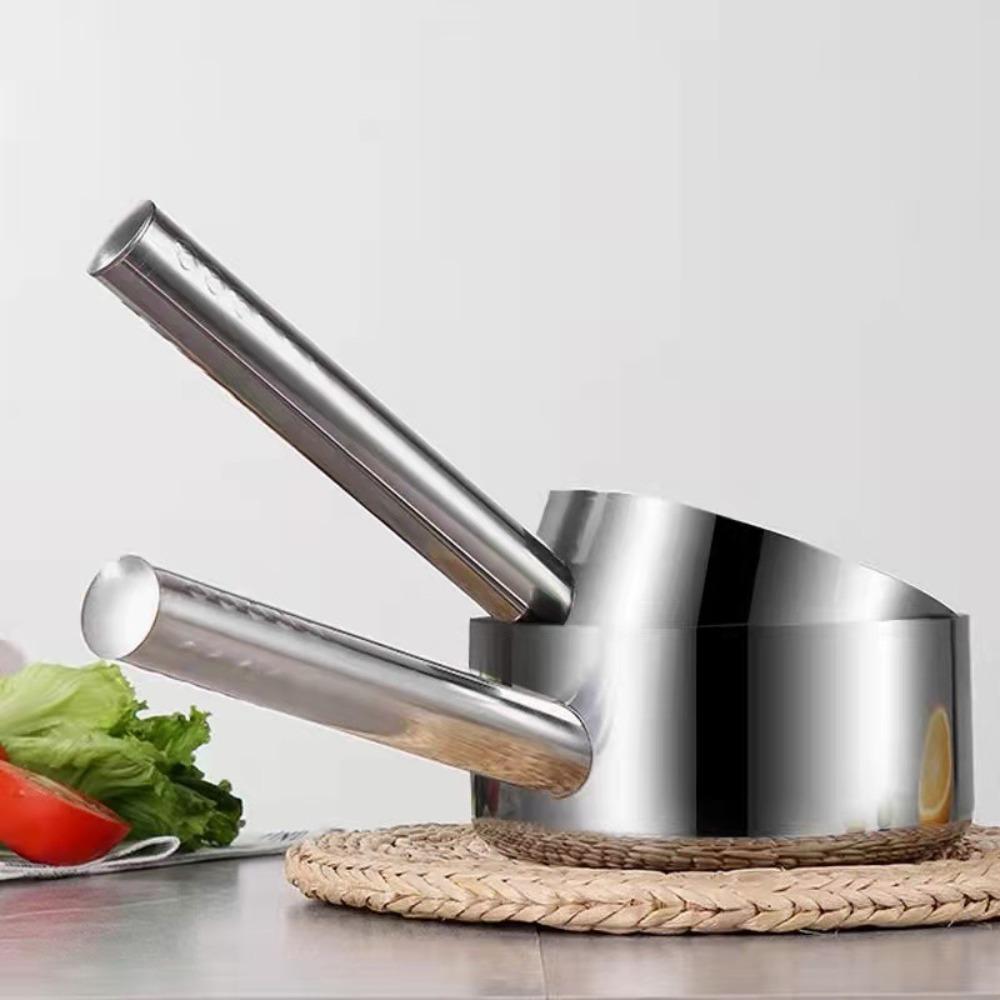 Thickened Kitchen Water Scoop Long Handle Soup Scoop Household Stainless Steel Water Ladle Canteen
