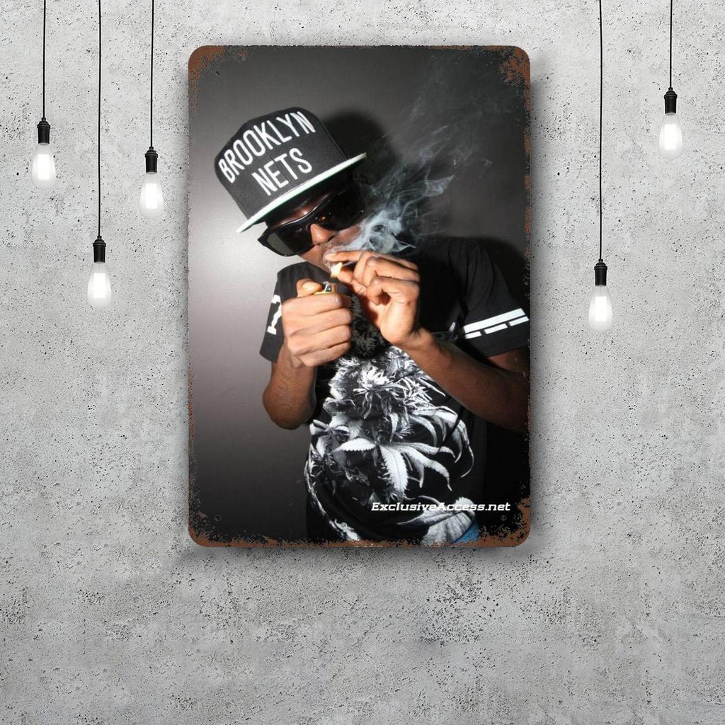 bobby shmurda Funny Bar Metal Sign Retro Plaque Vintage Sign Alcohol Drinker Pub Club Man Cave Kitchen Wall Decoration
