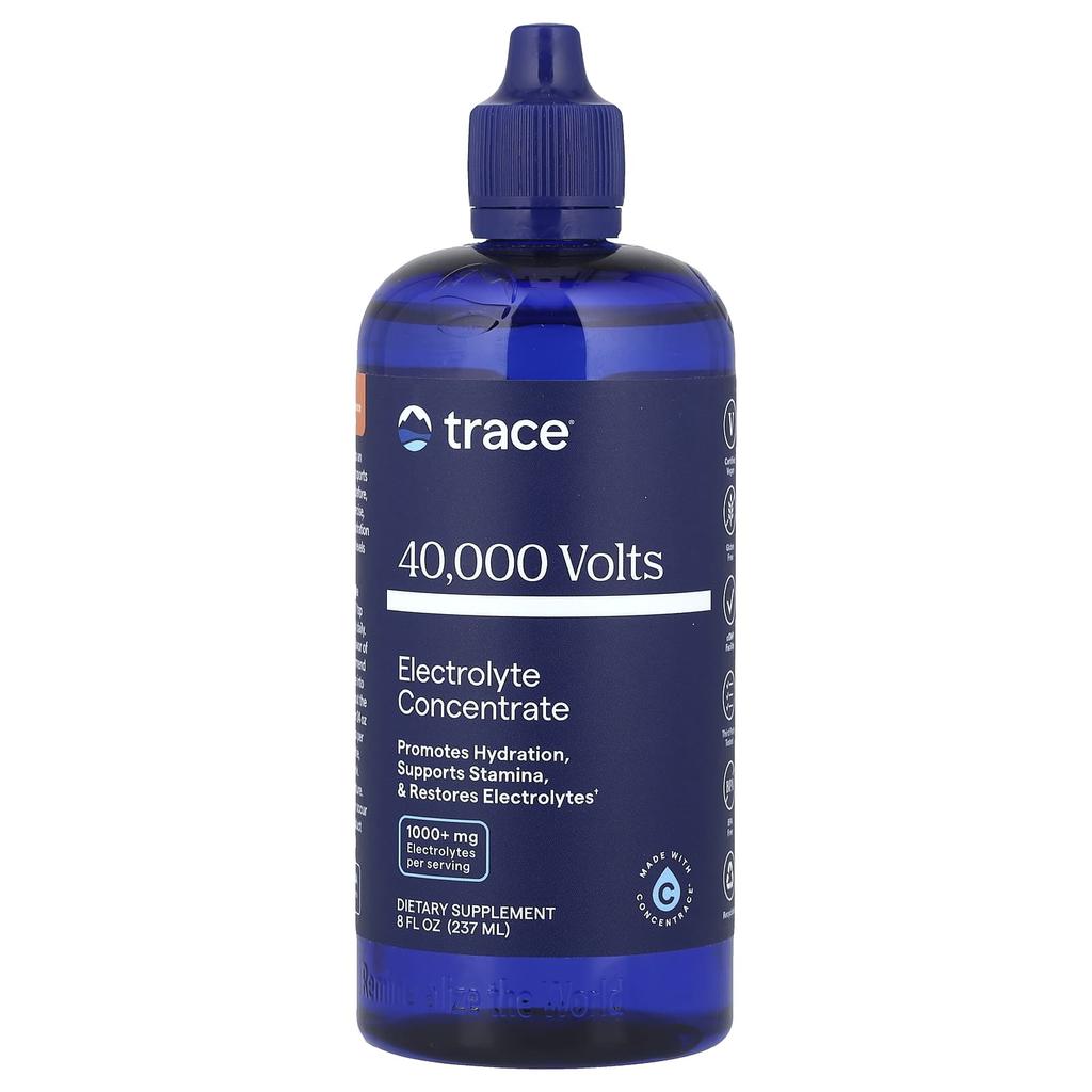 Trace, 40,000 V, Electrolyte Concentrate, 8 Fl Oz (237 Ml)