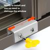 1 шт. оконные замки для вертикальных и горизонтальных окон, регулируемые алюминиевые оконные стопоры, установка без сверления