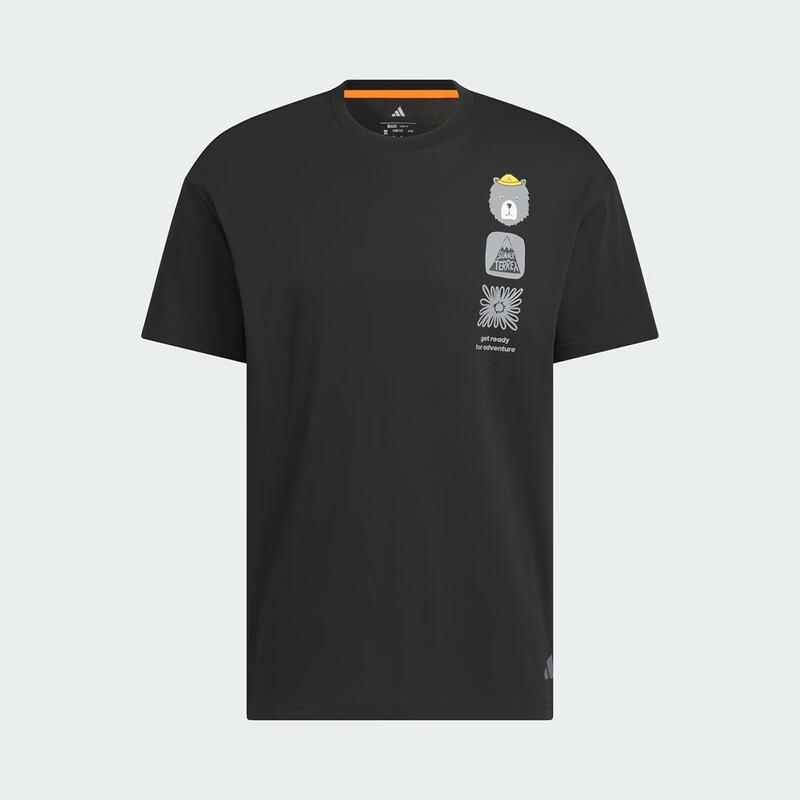 adidas Мужская футболка с коротким рукавом серии Outdoor MT GFX TEE